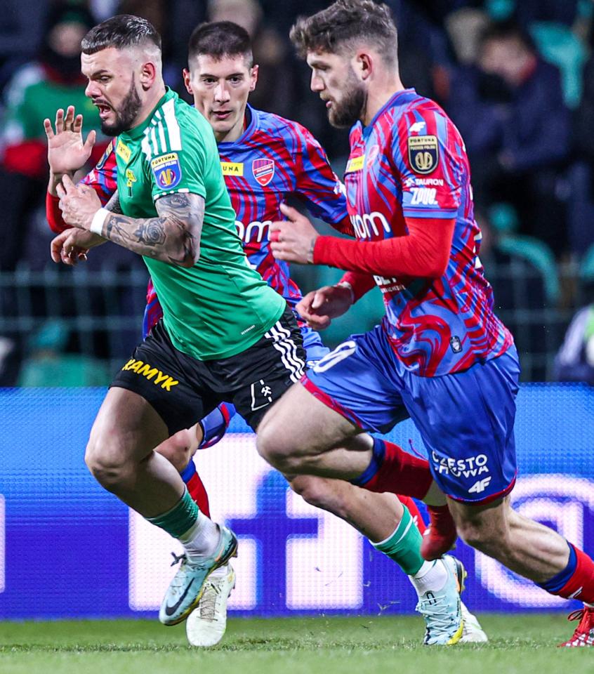 Górnik Łęczna - Raków Częstochowa 0:1 (05.04.2023) Miłosz Kozak