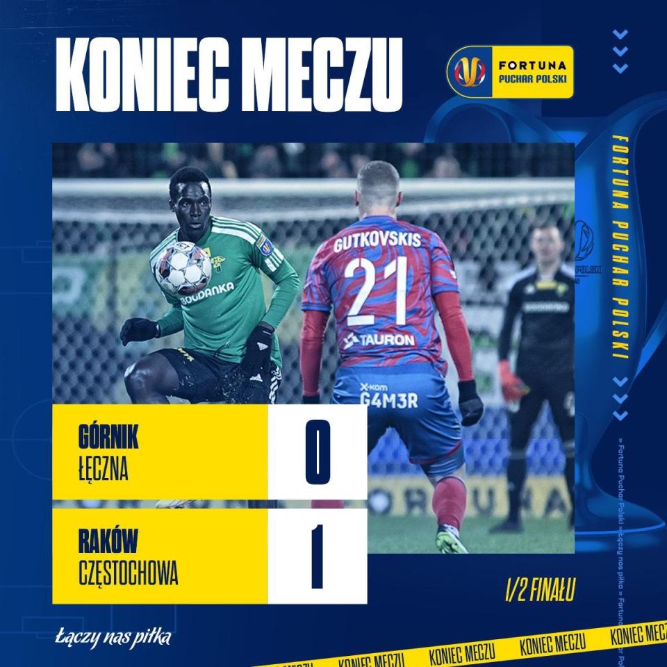 Górnik Łęczna - Raków Częstochowa 0:1 (05.04.2023)