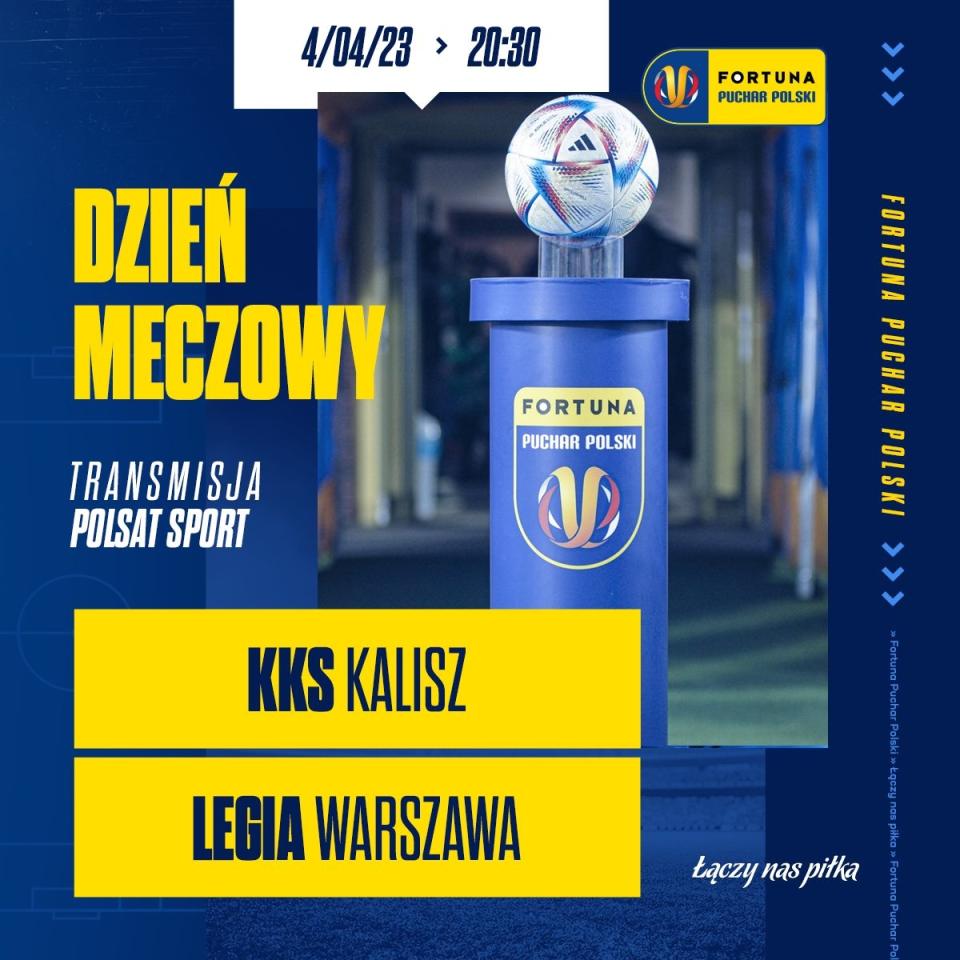 KKS Kalisz - Legia Warszawa 0:1, 04.04.2023
