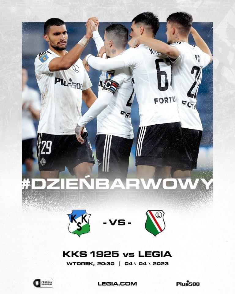 KKS Kalisz - Legia Warszawa 0:1, 04.04.2023