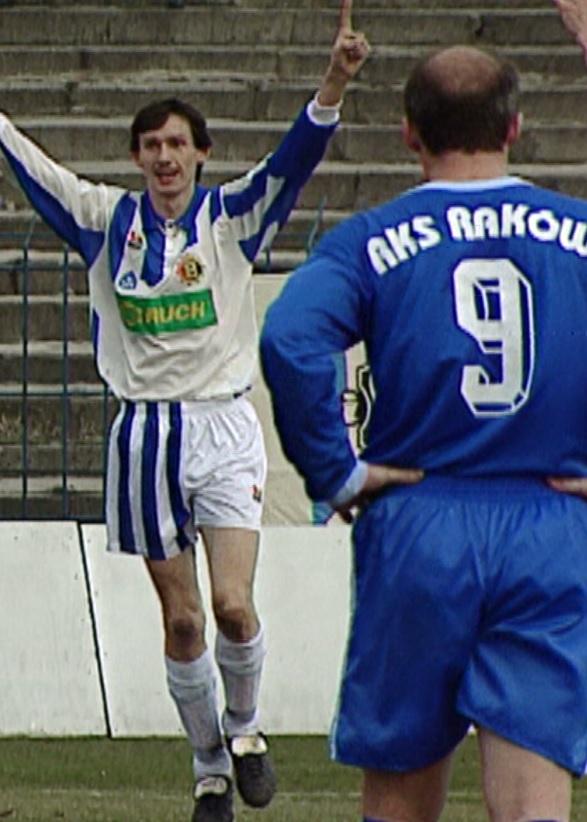Ruch Chorzów - Raków Częstochowa 2:1 (10.04.1996) Dariusz Gęsior