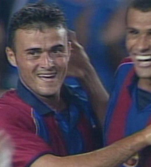 FC Barcelona - Wisła Kraków 1:0 (22.08.2001) Luis Enrique