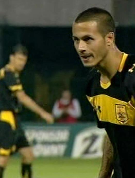 Jagiellonia Białystok - Aris Saloniki 1:2 (29.07.2010) Toni Calvo