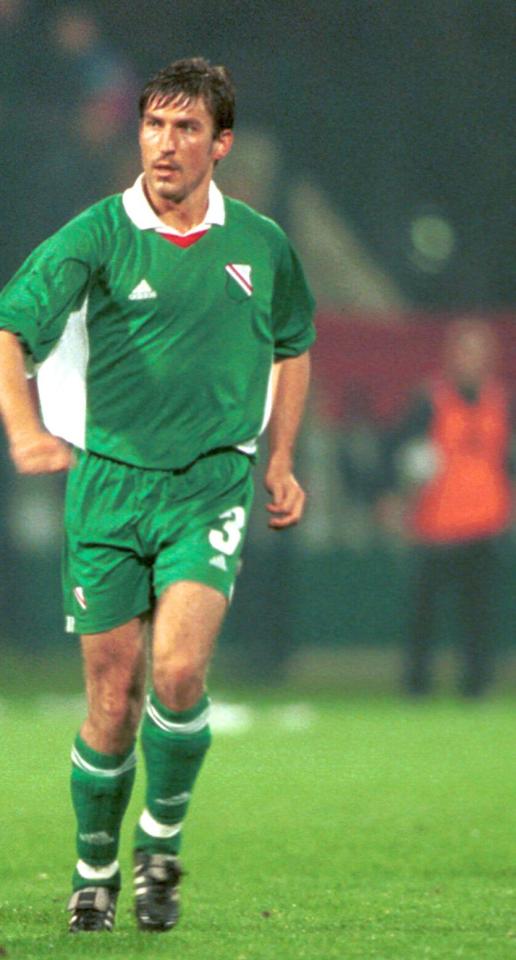 Wojciech Szala (Legia Warszawa - Valencia CF 1:1, 18.10.2001)