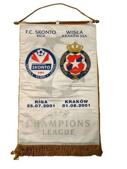 Skonto Ryga - Wisła Kraków 1:2 ( 25.07.2001)