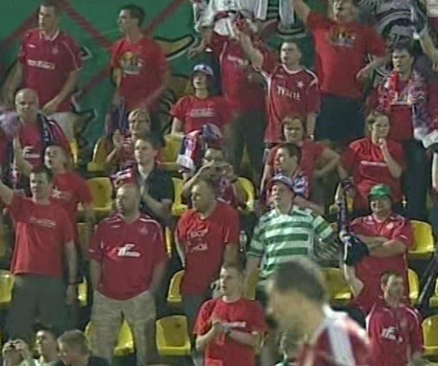 FK Šiauliai - Wisła Kraków 0:2 (15.07.2010)