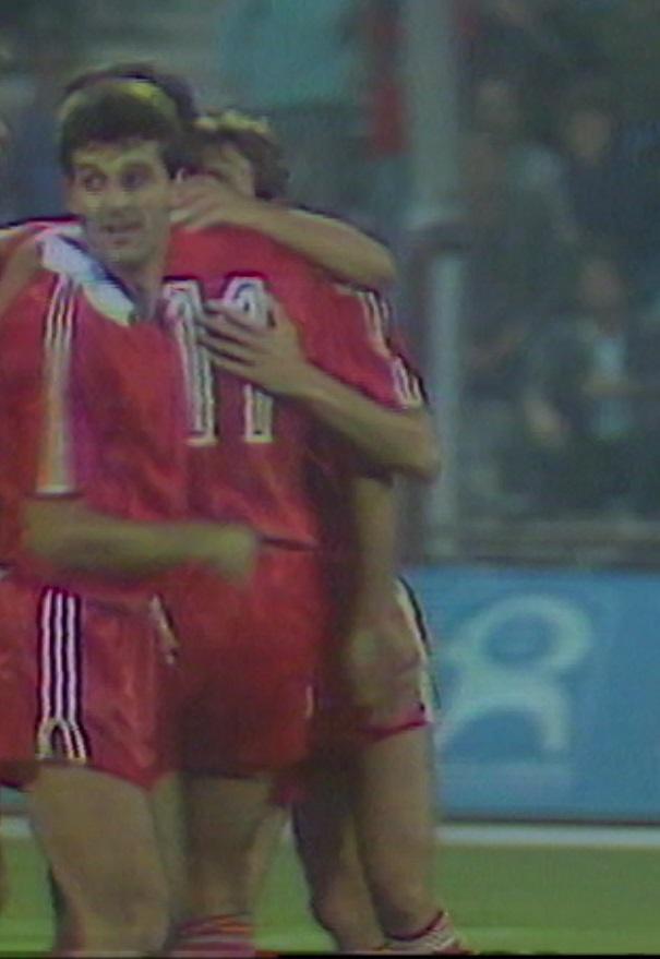Emil Kostadinow (Sredec Sofia - Ruch Chorzów 5:1, 27.09.1989)