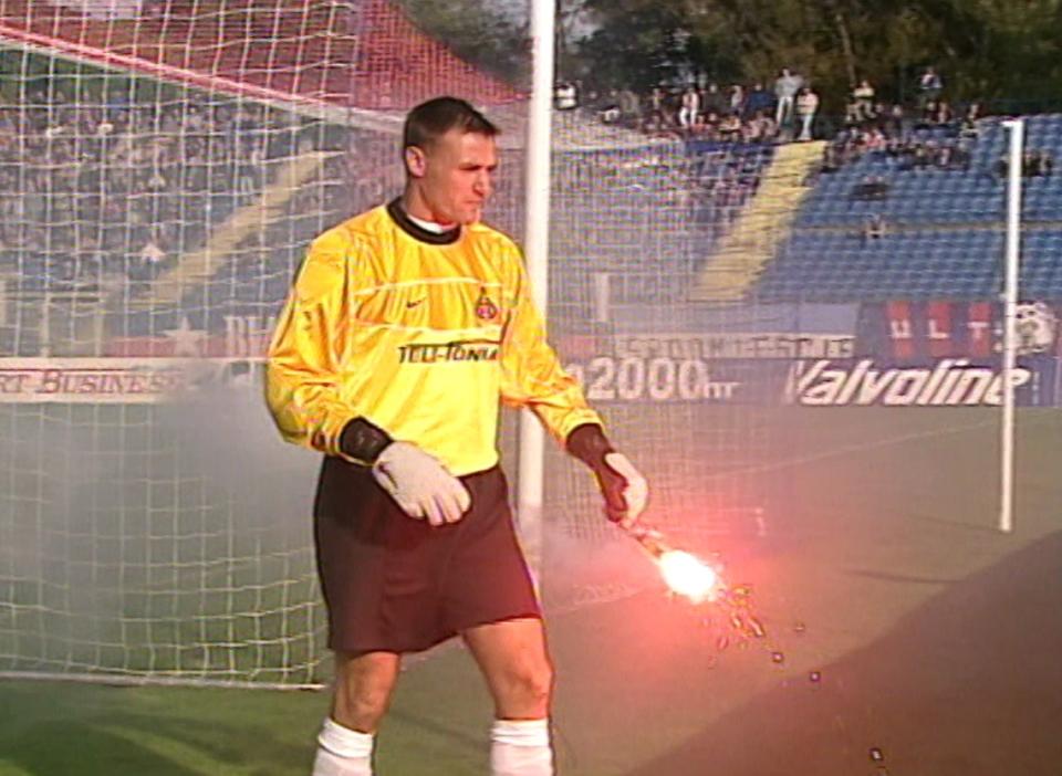 Wisła Kraków - Hajduk Split 1:0 (27.09.2001) Artur Sarnat