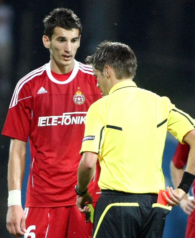 Wisła Kraków - Qarabağ Ağdam 0:1 (29.07.2010) Gordan Bunoza