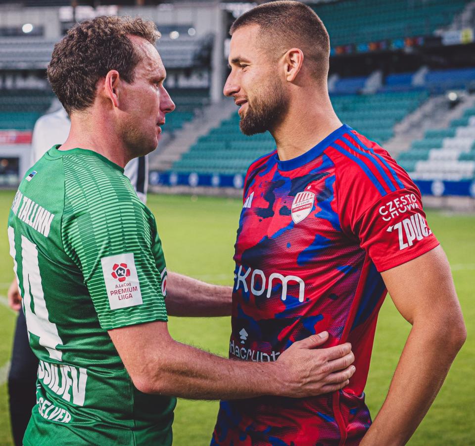 Flora Tallin - Raków Częstochowa 0:3 (18.07.2023) Konstantin Vassiljev
