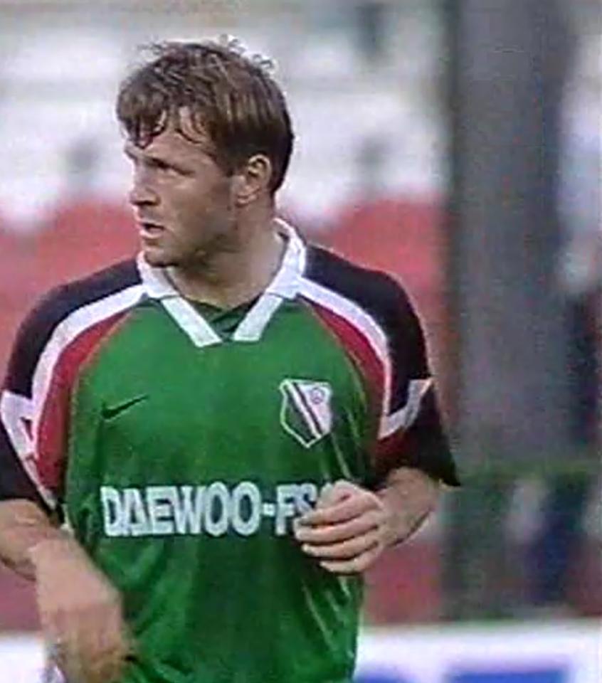 Jacek Kacprzak (Legia Warszawa - Glenavon FC 4:0, 28.08.1997)
