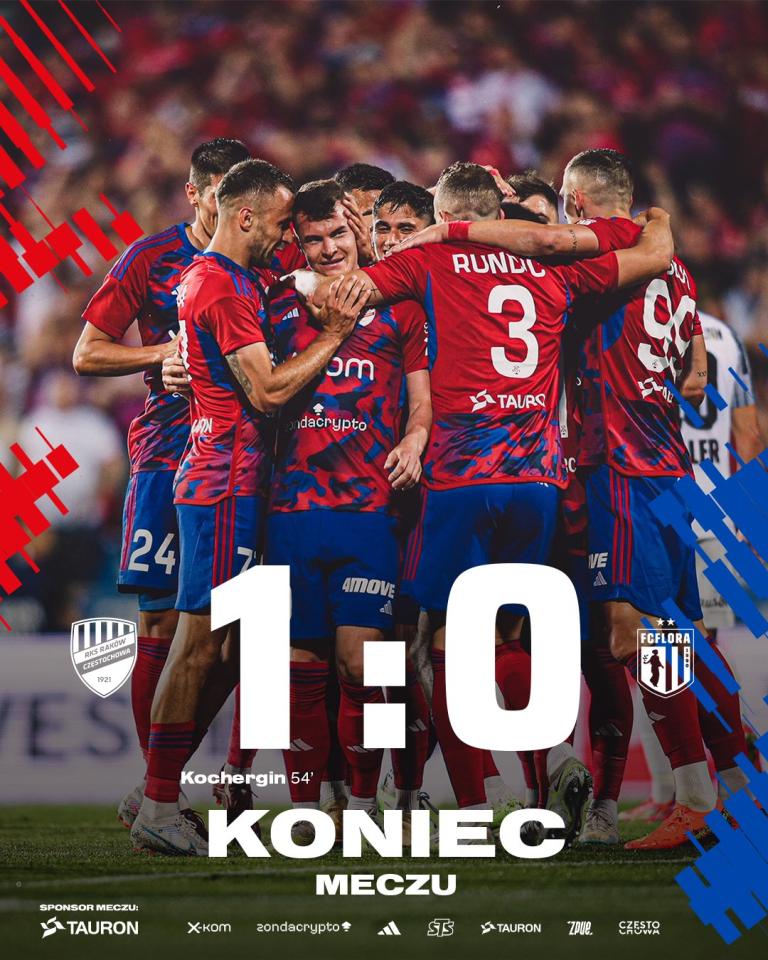 Raków Częstochowa - Flora Tallin 1:0 (11.07.2023)