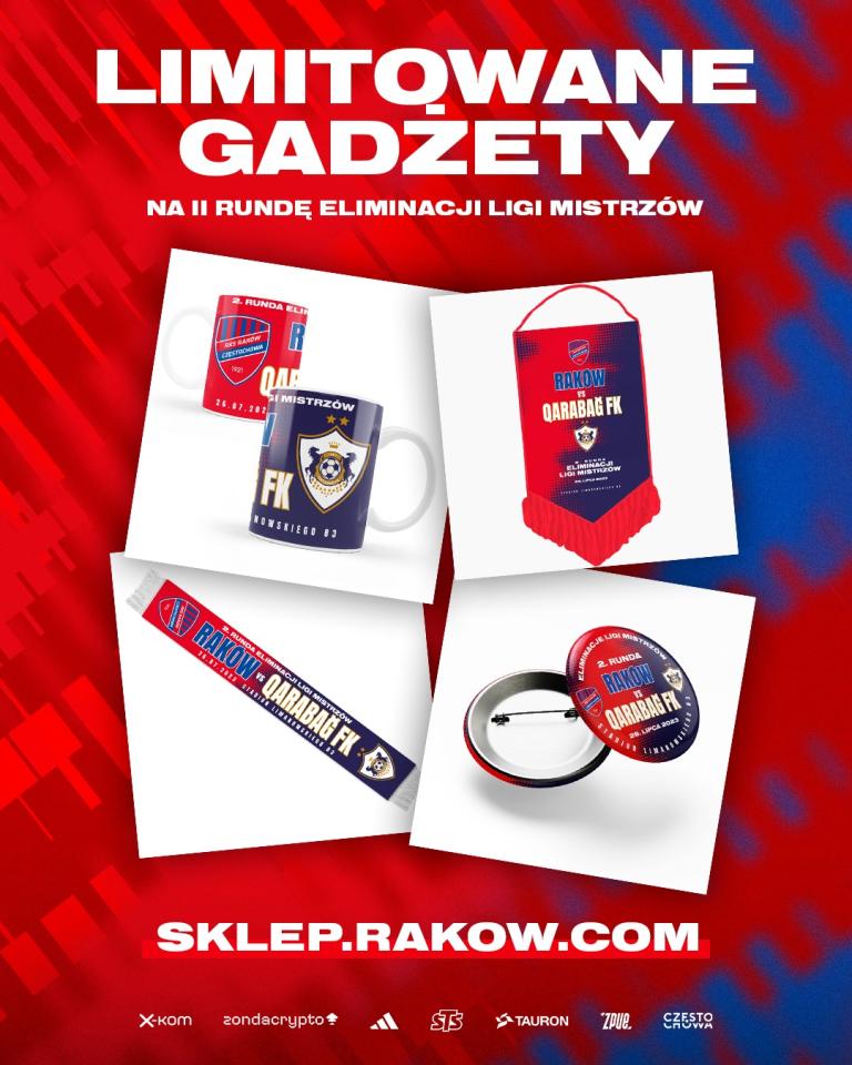 Raków Częstochowa - Qarabağ Ağdam 3:2 (26.07.2023)