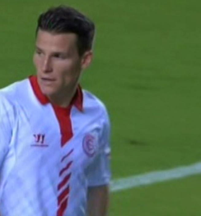 Sevilla FC - Śląsk Wrocław 4:1 (22.08.2013) Kevin Gameiro