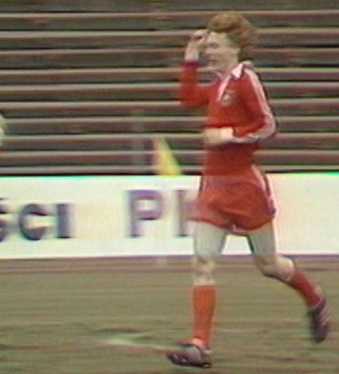 Zagłębie Sosnowiec - Widzew Łódź 1:2 (12.03.1978) Zbigniew Boniek