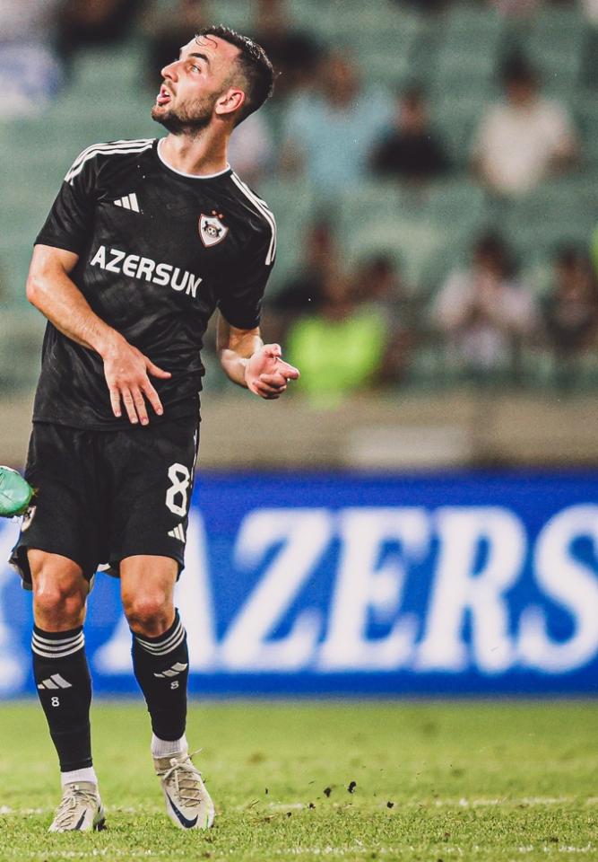 Qarabağ Ağdam - Raków Częstochowa 1:1 (02.08.2023) Marko Janković