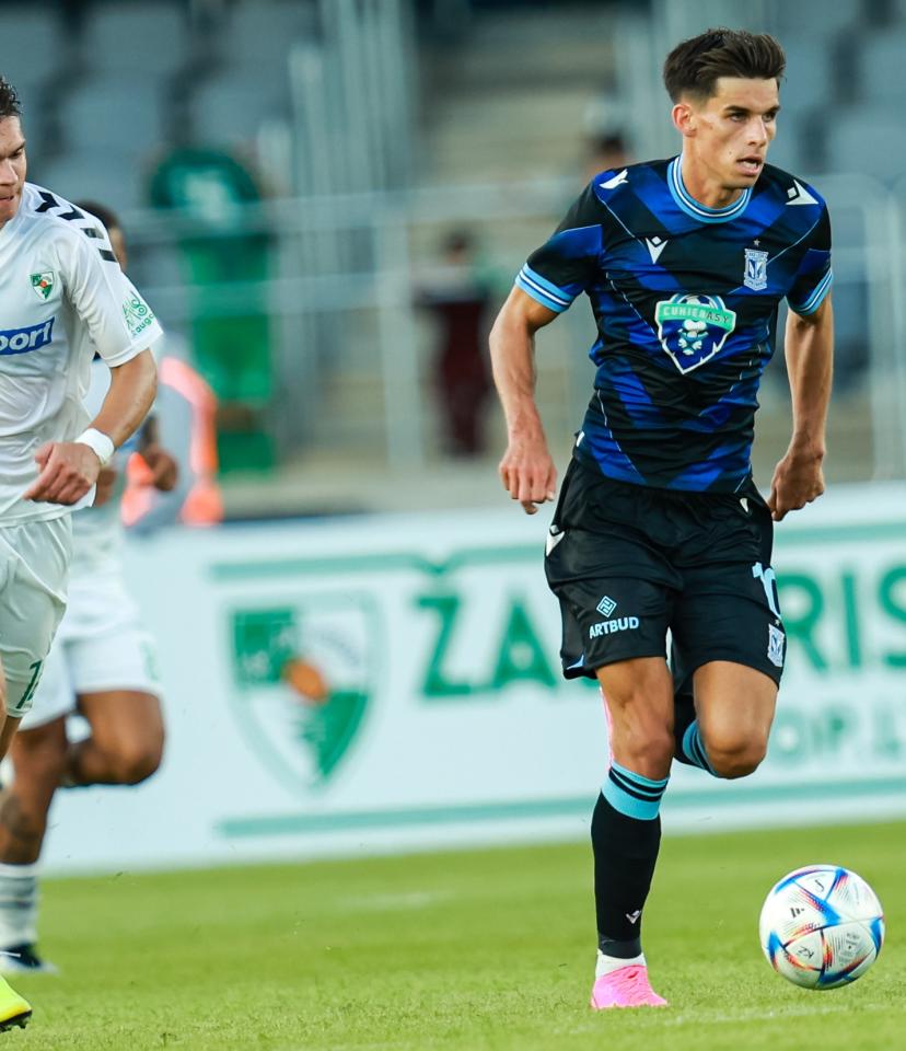 Žalgiris Kowno - Lech Poznań 1:2 (03.08.2023) Filip Marchwiński