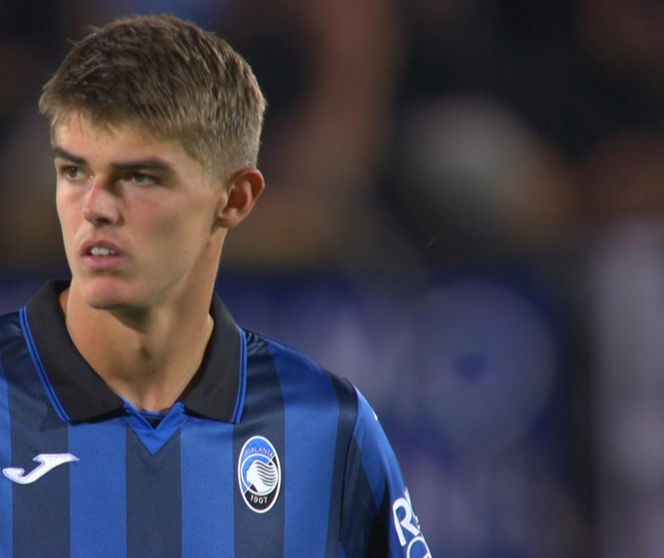 Atalanta Bergamo - Raków Częstochowa 2:0, 21.09.2023 Charles De Ketelaere 