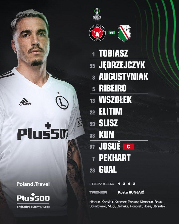 FC Midtjylland - Legia Warszawa 3:3, 24.08.202