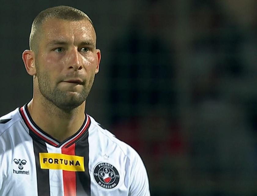 Polonia Warszawa - Siarka Tarnobrzeg 3:2 (10.08.2023) Paweł Tomczyk