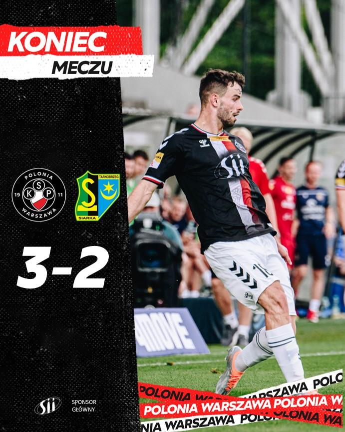 Polonia Warszawa - Siarka Tarnobrzeg 3:2 (10.08.2023)