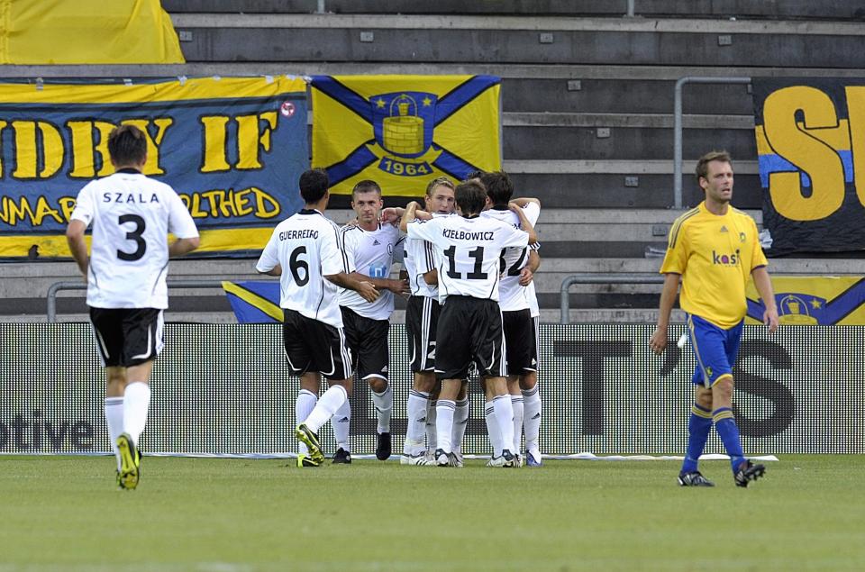 Brøndby Kopenhaga - Legia Warszawa 1:1 (30.07.2009)