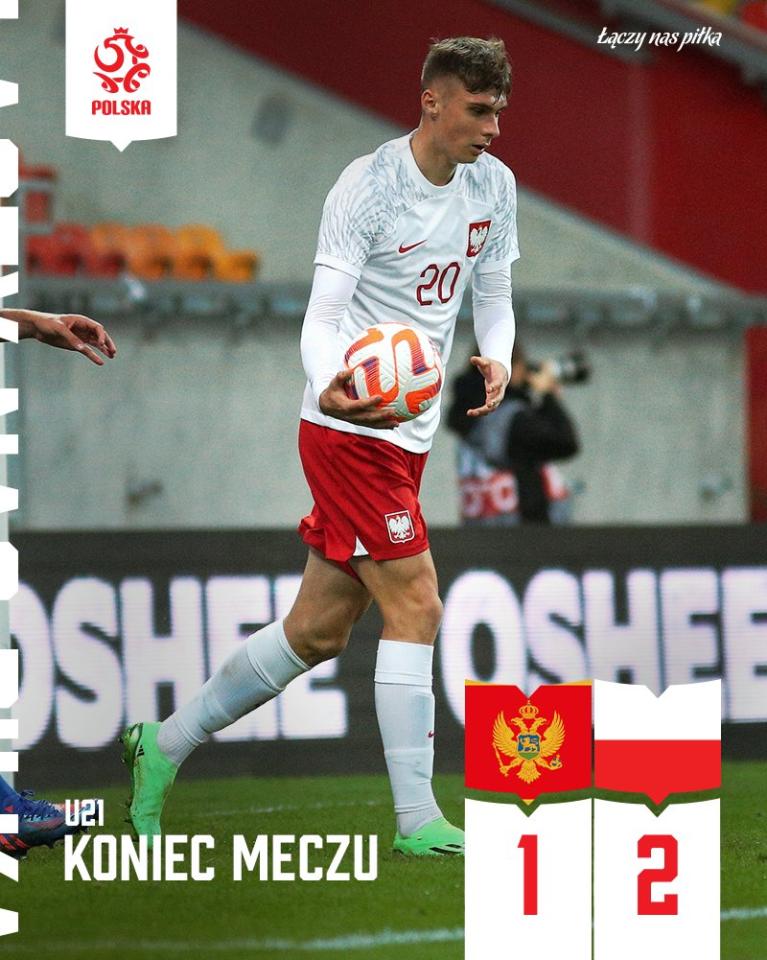 Czarnogóra - Polska 1:2, 19.06.2023