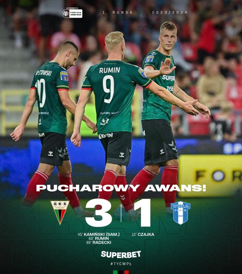 GKS Tychy - Wisła Płock 3:1 (28.09.2023)