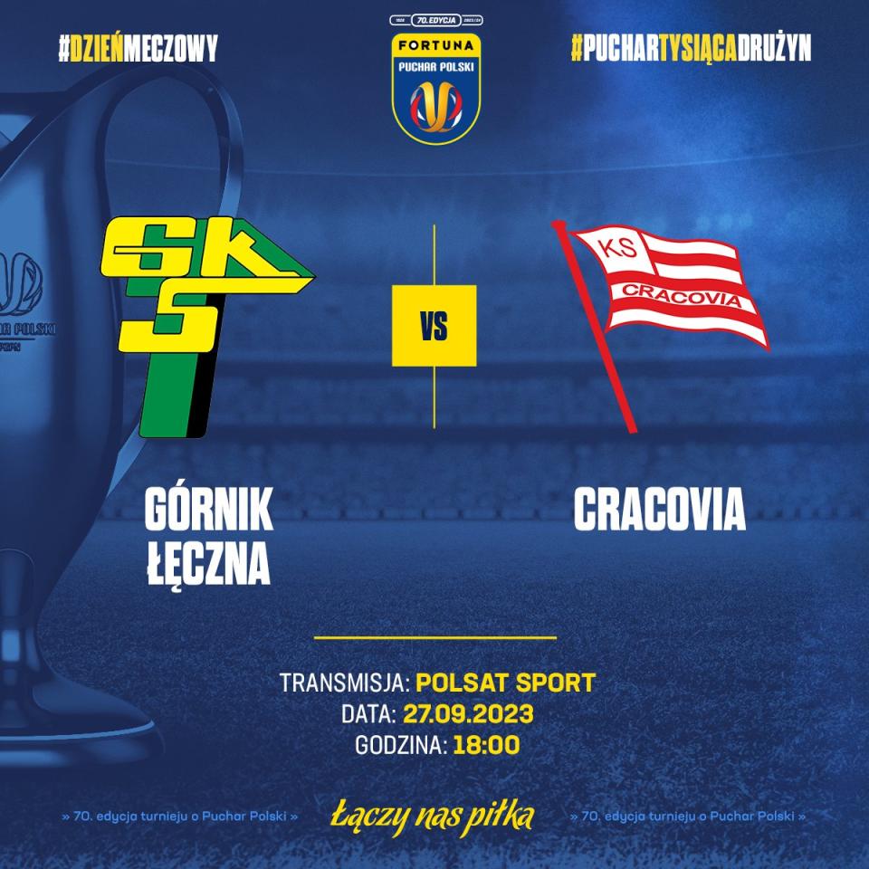 Górnik Łęczna - Cracovia 3:4 (27.09.2023)
