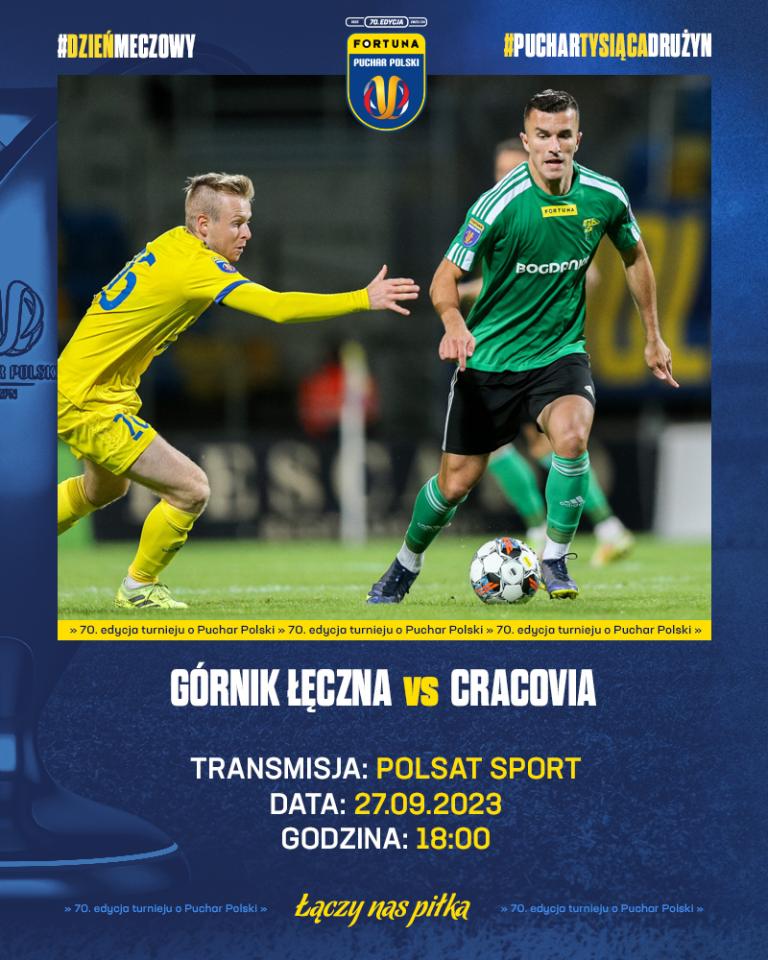 Górnik Łęczna - Cracovia 3:4 (27.09.2023)