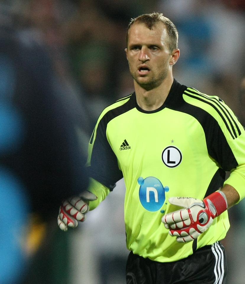 Ján Mucha (do meczu Brøndby Kopenhaga - Legia Warszawa 1:1, 30.07.2009)