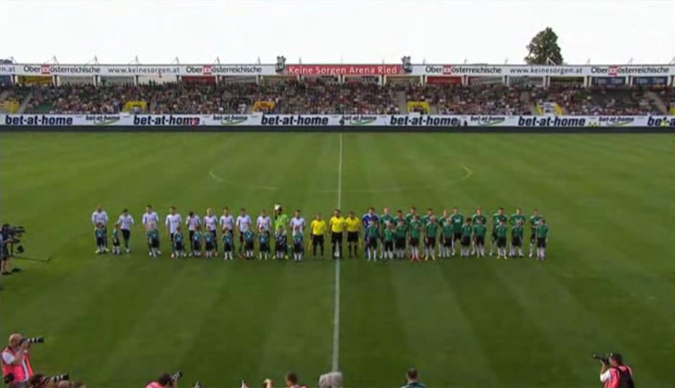 SV Ried - Legia Warszawa 2:1 (02.08.2012)