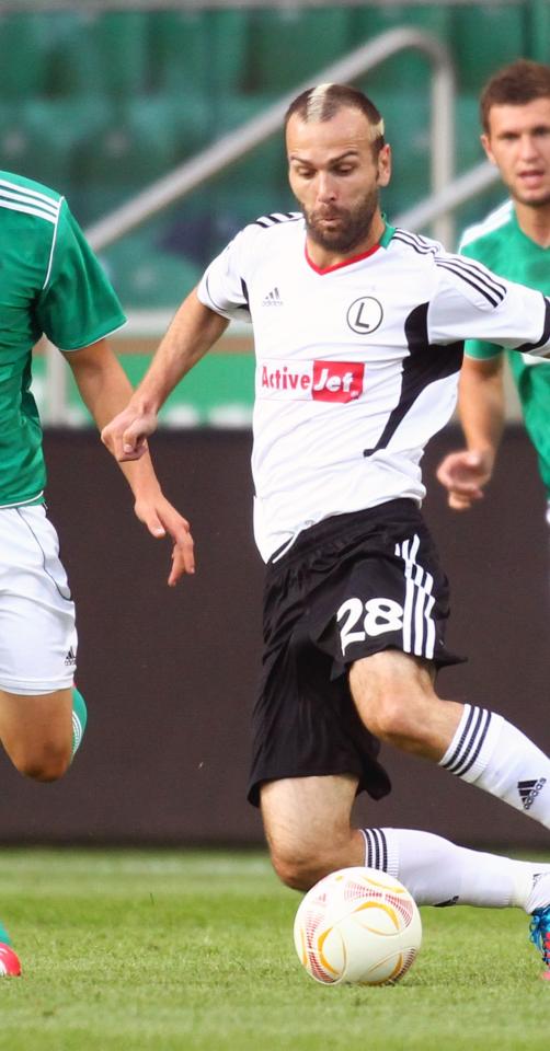 Danijel Ljuboja (do meczu SV Ried - Legia Warszawa 2:1, 02.08.2012)