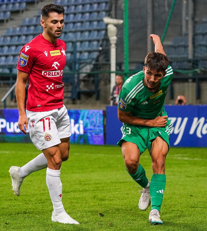 Wisła Kraków - Lechia Gdańsk 2:1 pd. (28.09.2023) Angel Baena