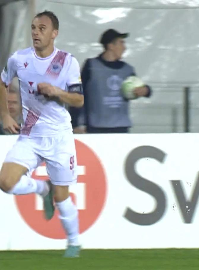 Nemanja Bilbija (Zrinjski Mostar - Legia Warszawa 1:2 ,26.10.2023)