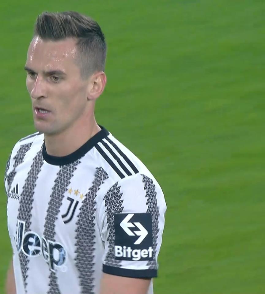 Arkadiusz Milik (Juventus Turyn - Paris Saint-Germain 1:2, 02.11.2022)