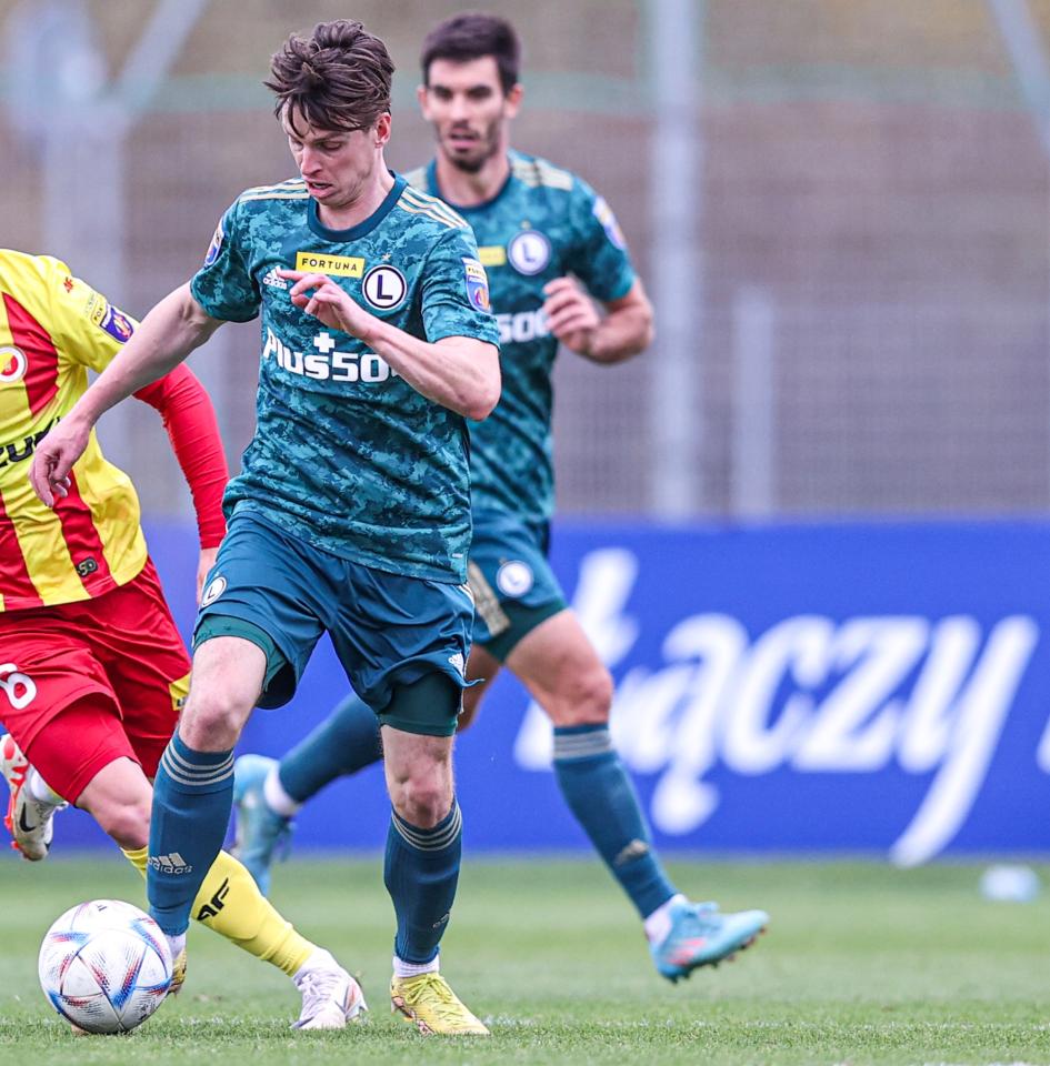Legia II Warszawa - Korona Kielce 2:4 (pd.) (31.10.2023) Adam Ryczkowski