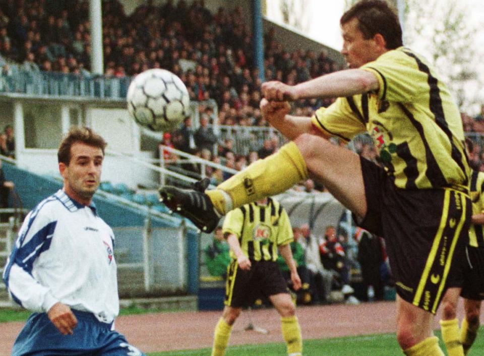 Górnik Zabrze - Ruch Radzionków 1:1, k. 7-6 (15.04.1998)