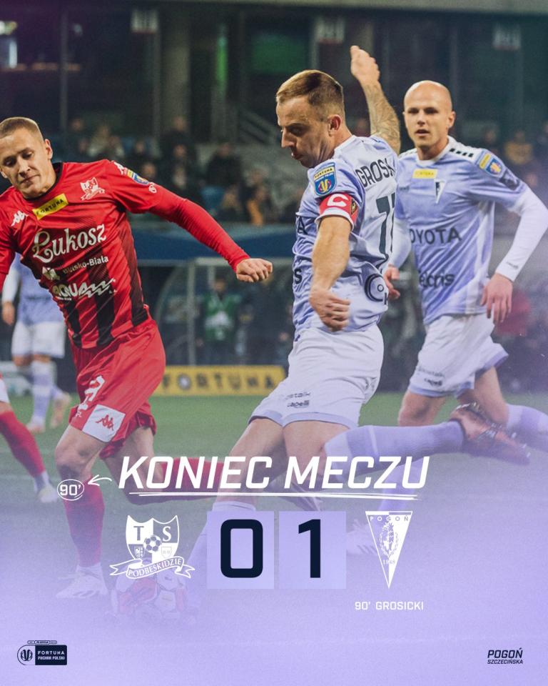 Podbeskidzie Bielsko-Biała - Pogoń Szczecin 0:1 (07.11.2023)
