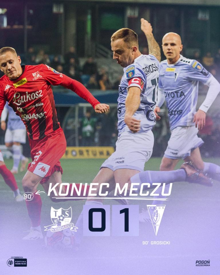 Podbeskidzie Bielsko-Biała - Pogoń Szczecin 0:1 (07.11.2023)