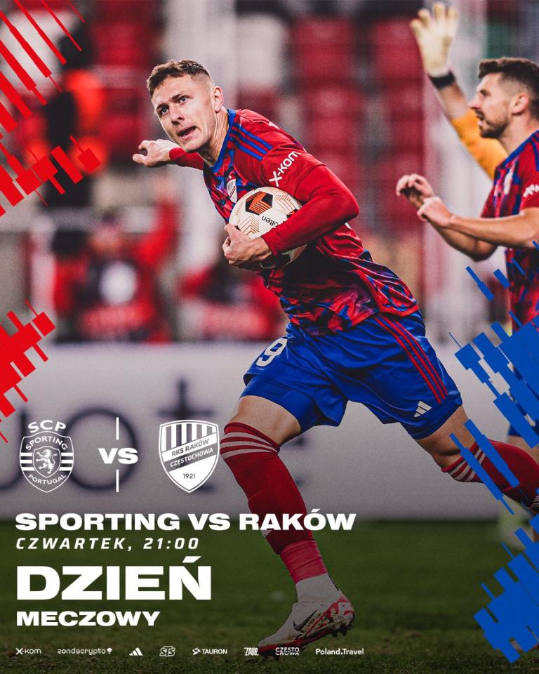 Sporting Lizbona - Raków Częstochowa 2:1, 09.11.2023