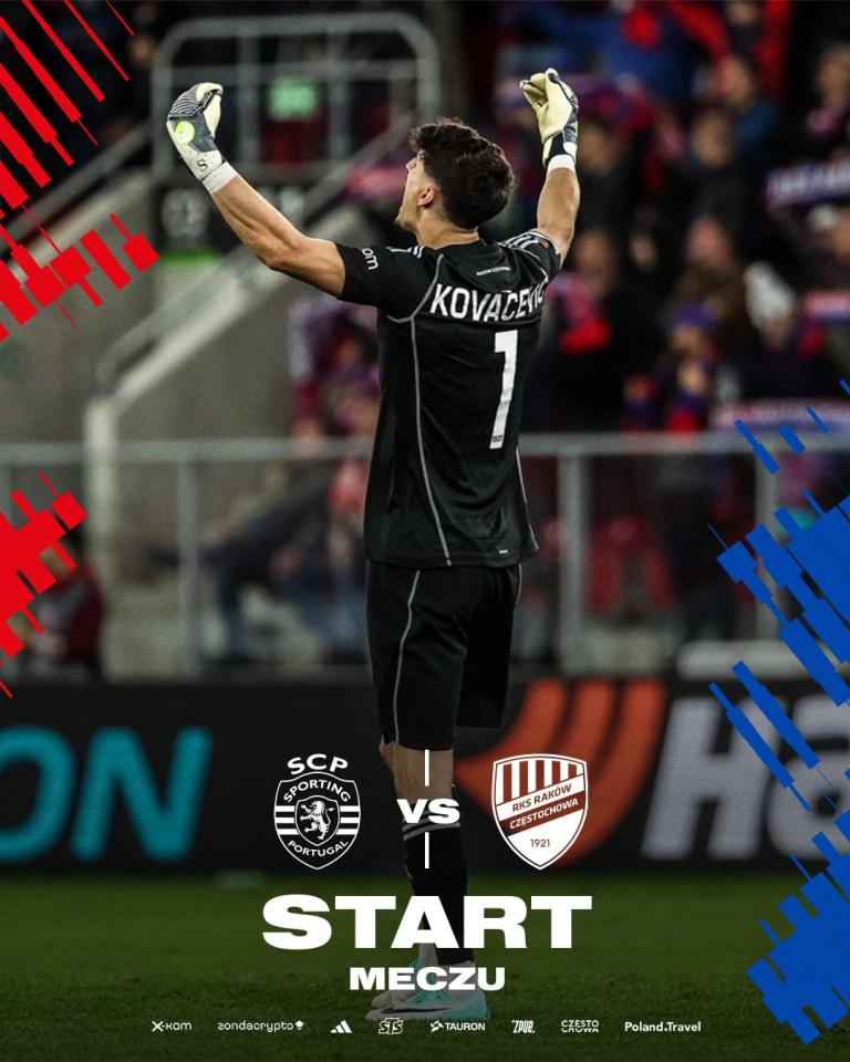 Sporting Lizbona - Raków Częstochowa 2:1, 09.11.2023