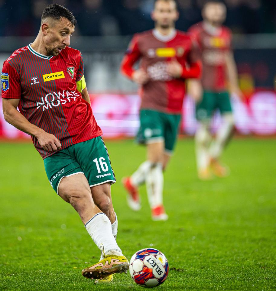 Zagłębie Sosnowiec - Górnik Zabrze 1:2 pd. (31.10.2023) Dawid Ryndak