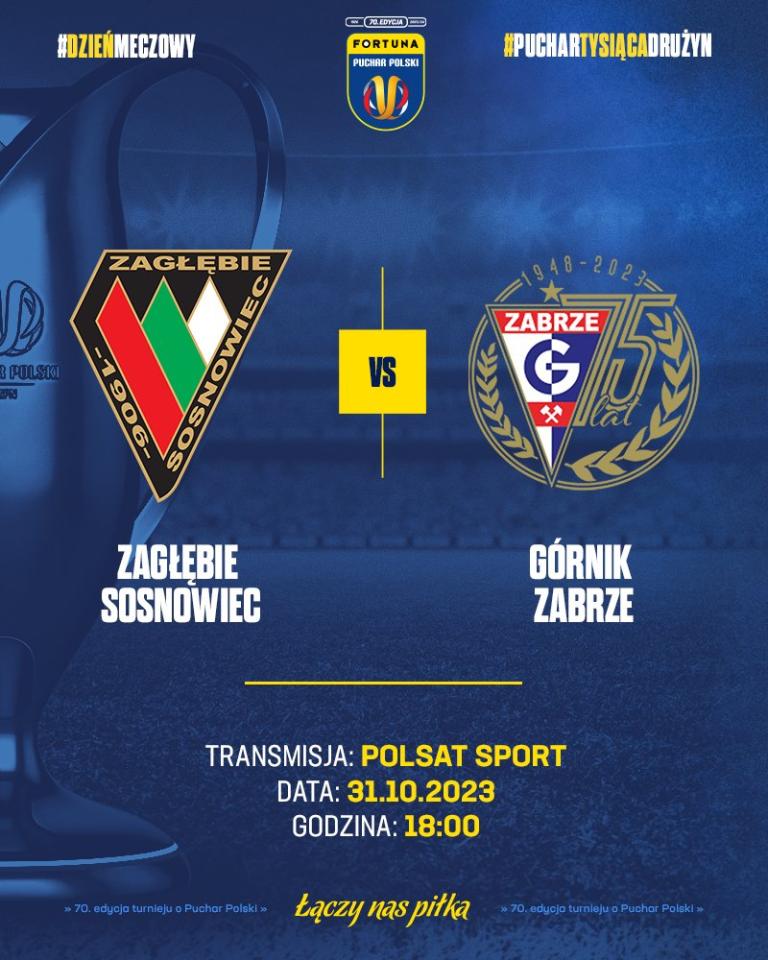 Zagłębie Sosnowiec - Górnik Zabrze 1:2 pd. (31.10.2023)