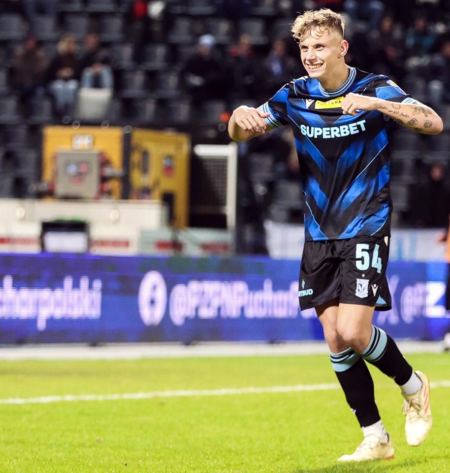 Zawisza Bydgoszcz - Lech Poznań 0:4 (31.10.2023) Filip Wilak