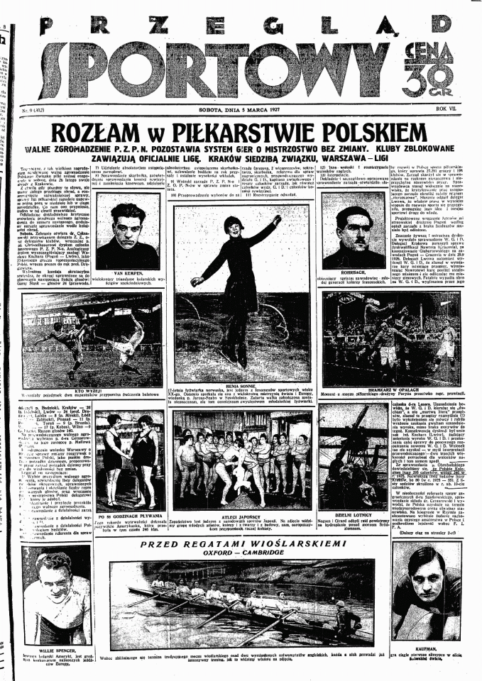 Przegląd Sportowy z 05.03.1927