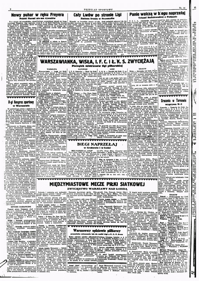 Przegląd Sportowy z 09.04.1927