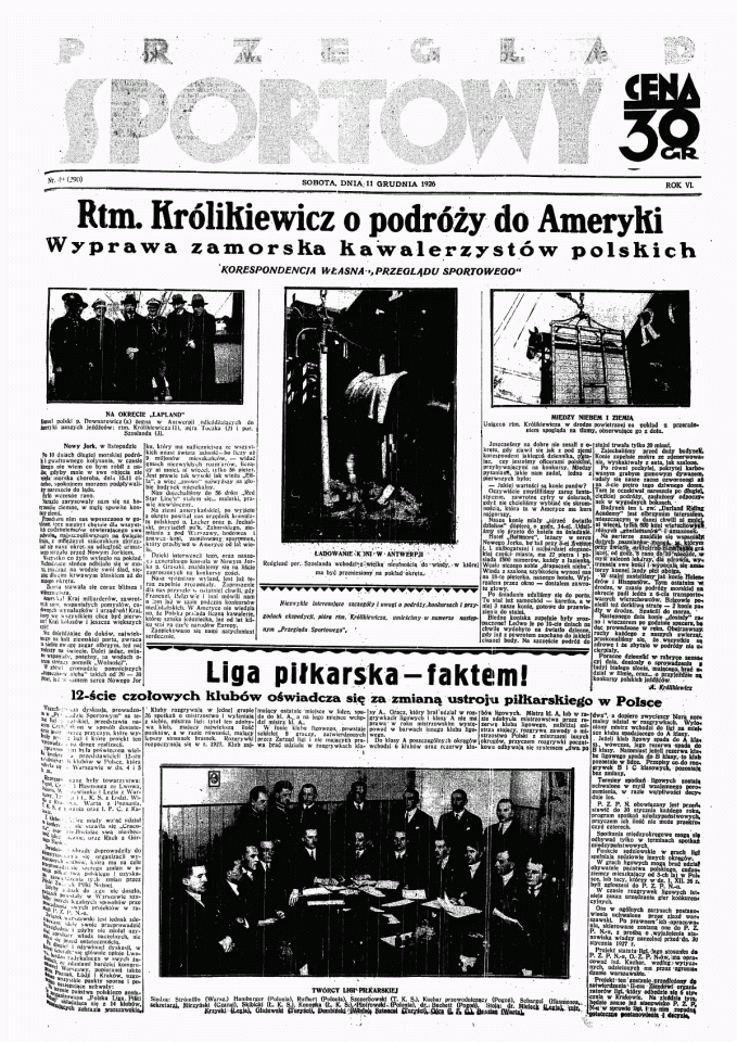 Przegląd Sportowy z 11.12.1926