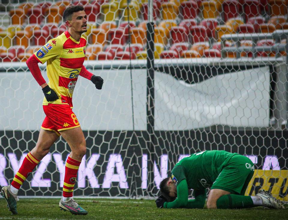 Jagiellonia Białystok - Warta Poznań 2:0 (05.12.2023) Nene