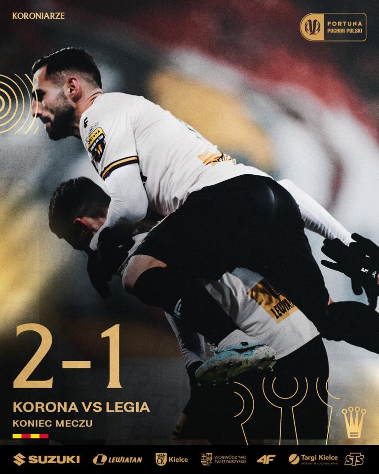 Korona Kielce - Legia Warszawa 2:1 pd. (06.12.2023)